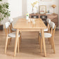 Rectangle 4 Legs Modern Dining Table Wood Color Fixed Table of Solid Wood Clearhalo ' dining_table' 'Dining Tables & Seating' 'Dining Tables' 'furn' 'furn_dining_table' 'Furniture' 'furniture_dining_table' 'Kitchen & Dining Furniture' 'kitchen&dining_furn' 'kitchen' 'kitchen_dining_table' 3642545