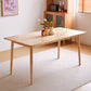 Rectangle Wood Color Dining Table Solid Wood Table Contemporary with 4 Legs Clearhalo ' dining_table' 'Dining Tables & Seating' 'Dining Tables' 'furn' 'furn_dining_table' 'Furniture' 'furniture_dining_table' 'Kitchen & Dining Furniture' 'kitchen&dining_furn' 'kitchen' 'kitchen_dining_table' 3642590