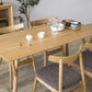 Contemporary Rectangle Dining Table Solid Wood Table with 4 Legs for Home Kitchen Dinner Clearhalo ' dining_table' 'Dining Tables & Seating' 'Dining Tables' 'furn' 'furn_dining_table' 'Furniture' 'furniture_dining_table' 'Kitchen & Dining Furniture' 'kitchen&dining_furn' 'kitchen' 'kitchen_dining_table' 3642627