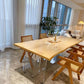 Rectangle Casual Dining Table Wood Color Fixed Table of Pine Solid Wood Clearhalo ' dining_table' 'Dining Tables & Seating' 'Dining Tables' 'furn' 'furn_dining_table' 'Furniture' 'furniture_dining_table' 'Kitchen & Dining Furniture' 'kitchen&dining_furn' 'kitchen' 'kitchen_dining_table' 3642641