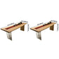 Rectangle Casual Dining Table Wood Color Fixed Table of Pine Solid Wood Clearhalo ' dining_table' 'Dining Tables & Seating' 'Dining Tables' 'furn' 'furn_dining_table' 'Furniture' 'furniture_dining_table' 'Kitchen & Dining Furniture' 'kitchen&dining_furn' 'kitchen' 'kitchen_dining_table' 3642645