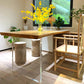 Rectangle Casual Dining Table Wood Color Fixed Table of Pine Solid Wood Clearhalo ' dining_table' 'Dining Tables & Seating' 'Dining Tables' 'furn' 'furn_dining_table' 'Furniture' 'furniture_dining_table' 'Kitchen & Dining Furniture' 'kitchen&dining_furn' 'kitchen' 'kitchen_dining_table' 3642650