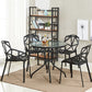 Modern Round Dining Table Clear Tempered Glass Table with Pedestal Base Clearhalo ' dining_table' 'Dining Tables & Seating' 'Dining Tables' 'furn' 'furn_dining_table' 'Furniture' 'furniture_dining_table' 'Kitchen & Dining Furniture' 'kitchen&dining_furn' 'kitchen' 'kitchen_dining_table' 3642663