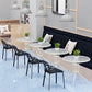 Modern Round Dining Table Clear Tempered Glass Table with Pedestal Base Clearhalo ' dining_table' 'Dining Tables & Seating' 'Dining Tables' 'furn' 'furn_dining_table' 'Furniture' 'furniture_dining_table' 'Kitchen & Dining Furniture' 'kitchen&dining_furn' 'kitchen' 'kitchen_dining_table' 3642664