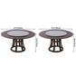 Modern Style Solid Wood Dining Table Brown Round Table with Pedestal Base Clearhalo ' dining_table' 'Dining Tables & Seating' 'Dining Tables' 'furn' 'furn_dining_table' 'Furniture' 'furniture_dining_table' 'Kitchen & Dining Furniture' 'kitchen&dining_furn' 'kitchen' 'kitchen_dining_table' 3642674