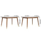 Contemporary Rectangle Dining Table Red gold sandalwood Solid Wood Table with 4 Legs Clearhalo ' dining_table' 'Dining Tables & Seating' 'Dining Tables' 'furn' 'furn_dining_table' 'Furniture' 'furniture_dining_table' 'Kitchen & Dining Furniture' 'kitchen&dining_furn' 'kitchen' 'kitchen_dining_table' 3642696