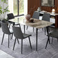 Metal Modern Rectangle Dining Table Sintered Stone Dining Table for Kitchen and Dining Room Clearhalo ' dining_table' 'Dining Tables & Seating' 'Dining Tables' 'furn' 'furn_dining_table' 'Furniture' 'furniture_dining_table' 'Kitchen & Dining Furniture' 'kitchen&dining_furn' 'kitchen' 'kitchen_dining_table' 3642715