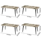 Metal Modern Rectangle Dining Table Sintered Stone Dining Table for Kitchen and Dining Room Clearhalo ' dining_table' 'Dining Tables & Seating' 'Dining Tables' 'furn' 'furn_dining_table' 'Furniture' 'furniture_dining_table' 'Kitchen & Dining Furniture' 'kitchen&dining_furn' 'kitchen' 'kitchen_dining_table' 3642723