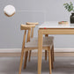 Rectangle Home Dining Table Simplicity Dinner Room Sintered Stone Table with 4 Wood Legs Clearhalo ' dining_table' 'Dining Tables & Seating' 'Dining Tables' 'furn' 'furn_dining_table' 'Furniture' 'furniture_dining_table' 'Kitchen & Dining Furniture' 'kitchen&dining_furn' 'kitchen' 'kitchen_dining_table' 3642762
