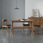 Contemporary Standard Brown Dining Table Solid Wood Rectangle Dining Table for Kitchen Clearhalo ' dining_table' 'Dining Tables & Seating' 'Dining Tables' 'furn' 'furn_dining_table' 'Furniture' 'furniture_dining_table' 'Kitchen & Dining Furniture' 'kitchen&dining_furn' 'kitchen' 'kitchen_dining_table' 3642802