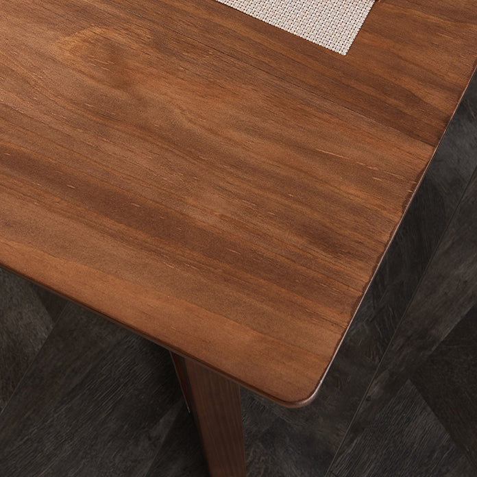 Rectangle Double Pedestal Home Furniture Pine Solid Wood Dining Room Collection Clearhalo ' dining_table' 'Dining Tables & Seating' 'Dining Tables' 'furn' 'furn_dining_table' 'Furniture' 'furniture_dining_table' 'Kitchen & Dining Furniture' 'kitchen&dining_furn' 'kitchen' 'kitchen_dining_table' 3642863