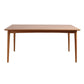 Rectangle Solid Wood Table Modern Dining Table with 4 Legs for Restaurant Brown Without Chairs Clearhalo ' dining_table' 'Dining Tables & Seating' 'Dining Tables' 'furn' 'furn_dining_table' 'Furniture' 'furniture_dining_table' 'Kitchen & Dining Furniture' 'kitchen&dining_furn' 'kitchen' 'kitchen_dining_table' 3642907