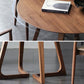 Round Double Pedestal Home Furniture Solid Wood Dining Room Collection Clearhalo ' dining_table' 'Dining Tables & Seating' 'Dining Tables' 'furn' 'furn_dining_table' 'Furniture' 'furniture_dining_table' 'Kitchen & Dining Furniture' 'kitchen&dining_furn' 'kitchen' 'kitchen_dining_table' 3642914