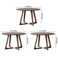 Round Double Pedestal Home Furniture Solid Wood Dining Room Collection Clearhalo ' dining_table' 'Dining Tables & Seating' 'Dining Tables' 'furn' 'furn_dining_table' 'Furniture' 'furniture_dining_table' 'Kitchen & Dining Furniture' 'kitchen&dining_furn' 'kitchen' 'kitchen_dining_table' 3642918