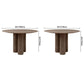 Round Shape Contemporary Dining Table Wood Color Fixed Table of Solid Wood Clearhalo ' dining_table' 'Dining Tables & Seating' 'Dining Tables' 'furn' 'furn_dining_table' 'Furniture' 'furniture_dining_table' 'Kitchen & Dining Furniture' 'kitchen&dining_furn' 'kitchen' 'kitchen_dining_table' 3642925