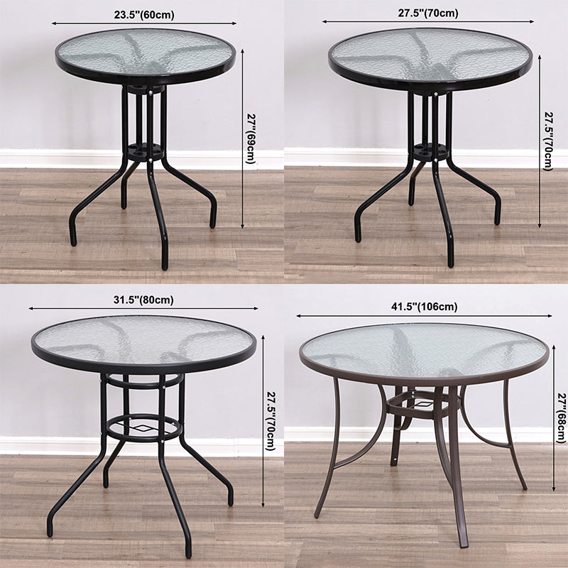 Glass Transparent Dining Table Simplicity 4 Legs Table for Dining Room Clearhalo ' dining_table' 'Dining Tables & Seating' 'Dining Tables' 'furn' 'furn_dining_table' 'Furniture' 'furniture_dining_table' 'Kitchen & Dining Furniture' 'kitchen&dining_furn' 'kitchen' 'kitchen_dining_table' 3642947