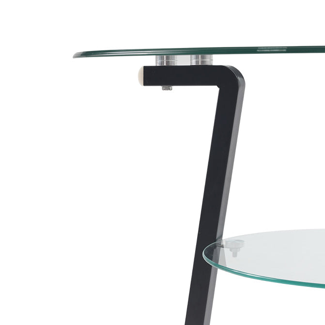 Round 3 Legs Modern Dining Table Transparent Fixed Table of Clear Glass Clearhalo ' dining_table' 'Dining Tables & Seating' 'Dining Tables' 'furn' 'furn_dining_table' 'Furniture' 'furniture_dining_table' 'Kitchen & Dining Furniture' 'kitchen&dining_furn' 'kitchen' 'kitchen_dining_table' 3642953