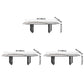 Modern Style Sintered Stone Dining Table Rectangle Table with Double Pedestal Base Clearhalo ' dining_table' 'Dining Tables & Seating' 'Dining Tables' 'furn' 'furn_dining_table' 'Furniture' 'furniture_dining_table' 'Kitchen & Dining Furniture' 'kitchen&dining_furn' 'kitchen' 'kitchen_dining_table' 3642967