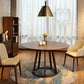 Round Pedestal Table Stone Dining Room Home Furniture with Pine Solid Wood Clearhalo ' dining_table' 'Dining Tables & Seating' 'Dining Tables' 'furn' 'furn_dining_table' 'Furniture' 'furniture_dining_table' 'Kitchen & Dining Furniture' 'kitchen&dining_furn' 'kitchen' 'kitchen_dining_table' 3642969