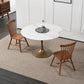 Modern Style Stone Dining Table Tulip Base Dining Site Table, for Dining Room Clearhalo ' dining_table' 'Dining Tables & Seating' 'Dining Tables' 'furn' 'furn_dining_table' 'Furniture' 'furniture_dining_table' 'Kitchen & Dining Furniture' 'kitchen&dining_furn' 'kitchen' 'kitchen_dining_table' 3642996