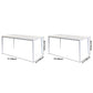 Metal Contemporary Rectangular Dining Table White Sintered Stone Table with 4 Legs Clearhalo ' dining_table' 'Dining Tables & Seating' 'Dining Tables' 'Furniture' 'furniture_dining_table' 'Kitchen & Dining Furniture' 'kitchen&dining_furn' 'kitchen' 'kitchen_dining_table' 3643036