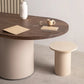 Minimalist Solid Wood Standard Dining Table Oval Kitchen Dining Table with Double Pedestal Base Clearhalo ' dining_table' 'Dining Tables & Seating' 'Dining Tables' 'furn' 'furn_dining_table' 'Furniture' 'furniture_dining_table' 'Kitchen & Dining Furniture' 'kitchen&dining_furn' 'kitchen' 'kitchen_dining_table' 3643050