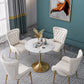 Sintered Stone Modern Style Dining Table White Round Table with Tulip Base Clearhalo ' dining_table' 'Dining Tables & Seating' 'Dining Tables' 'furn' 'furn_dining_table' 'Furniture' 'furniture_dining_table' 'Kitchen & Dining Furniture' 'kitchen&dining_furn' 'kitchen' 'kitchen_dining_table' 3643078