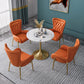 Sintered Stone Modern Style Dining Table White Round Table with Tulip Base Clearhalo ' dining_table' 'Dining Tables & Seating' 'Dining Tables' 'furn' 'furn_dining_table' 'Furniture' 'furniture_dining_table' 'Kitchen & Dining Furniture' 'kitchen&dining_furn' 'kitchen' 'kitchen_dining_table' 3643081
