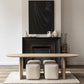 Oval Double Pedestal Modern Dining Table Wood Color Fixed Table of Solid Wood Clearhalo ' dining_table' 'Dining Tables & Seating' 'Dining Tables' 'furn' 'furn_dining_table' 'Furniture' 'furniture_dining_table' 'Kitchen & Dining Furniture' 'kitchen&dining_furn' 'kitchen' 'kitchen_dining_table' 3643125