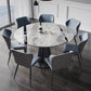 Contemporary Round Dining Table Sintered Stone Dining Table with Pedestal Base Clearhalo ' dining_table' 'Dining Tables & Seating' 'Dining Tables' 'furn' 'furn_dining_table' 'Furniture' 'furniture_dining_table' 'Kitchen & Dining Furniture' 'kitchen&dining_furn' 'kitchen' 'kitchen_dining_table' 3643126