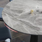 Contemporary Round Dining Table Sintered Stone Dining Table with Pedestal Base Clearhalo ' dining_table' 'Dining Tables & Seating' 'Dining Tables' 'furn' 'furn_dining_table' 'Furniture' 'furniture_dining_table' 'Kitchen & Dining Furniture' 'kitchen&dining_furn' 'kitchen' 'kitchen_dining_table' 3643132