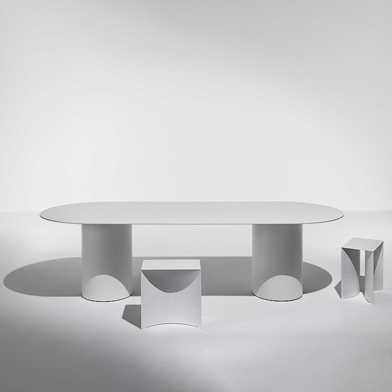 Solid Wood Contemporary Oval Dining Table Wood Top Table for Dining Room and Kitchen Clearhalo ' dining_table' 'Dining Tables & Seating' 'Dining Tables' 'furn' 'furn_dining_table' 'Furniture' 'furniture_dining_table' 'Kitchen & Dining Furniture' 'kitchen&dining_furn' 'kitchen' 'kitchen_dining_table' 3643184