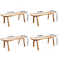 Rectangle Pine Solid Wood Table Minimalist Dining Table with 4 Legs for Restaurant Clearhalo ' dining_table' 'Dining Tables & Seating' 'Dining Tables' 'furn' 'furn_dining_table' 'Furniture' 'furniture_dining_table' 'Kitchen & Dining Furniture' 'kitchen&dining_furn' 'kitchen' 'kitchen_dining_table' 3643198