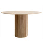 Contemporary Round Dining Table Ash Solid Wood Table with Pedestal Base for Dining Room Natural Without Chairs Clearhalo ' dining_table' 'Dining Tables & Seating' 'Dining Tables' 'furn' 'furn_dining_table' 'Furniture' 'furniture_dining_table' 'Kitchen & Dining Furniture' 'kitchen&dining_furn' 'kitchen' 'kitchen_dining_table' 3643254