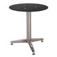 Clear Tempered Glass Dining Table Contemporary Dining Site Table with Tripod Base Black Without Chairs Clearhalo ' dining_table' 'Dining Tables & Seating' 'Dining Tables' 'furn' 'furn_dining_table' 'Furniture' 'furniture_dining_table' 'Kitchen & Dining Furniture' 'kitchen&dining_furn' 'kitchen' 'kitchen_dining_table' 3643262