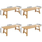 Rectangle Pine Solid Wood Table Modern Dining Table with Double Pedestal for Restaurant Clearhalo ' dining_table' 'Dining Tables & Seating' 'Dining Tables' 'furn' 'furn_dining_table' 'Furniture' 'furniture_dining_table' 'Kitchen & Dining Furniture' 'kitchen&dining_furn' 'kitchen' 'kitchen_dining_table' 3643299