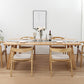 Rectangle Pine Solid Wood Table Modern Dining Table with Double Pedestal for Restaurant Clearhalo ' dining_table' 'Dining Tables & Seating' 'Dining Tables' 'furn' 'furn_dining_table' 'Furniture' 'furniture_dining_table' 'Kitchen & Dining Furniture' 'kitchen&dining_furn' 'kitchen' 'kitchen_dining_table' 3643301