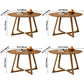 Round Dining Table Simplicity Dinner Room Solid Wood Table with Sled Base Clearhalo ' dining_table' 'Dining Tables & Seating' 'Dining Tables' 'furn' 'furn_dining_table' 'Furniture' 'furniture_dining_table' 'Kitchen & Dining Furniture' 'kitchen&dining_furn' 'kitchen' 'kitchen_dining_table' 3643384