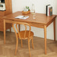 Retractable Solid Wood Table Modern Dining Table with 4 Legs for Restaurant Clearhalo ' dining_table' 'Dining Tables & Seating' 'Dining Tables' 'furn' 'furn_dining_table' 'Furniture' 'furniture_dining_table' 'Kitchen & Dining Furniture' 'kitchen&dining_furn' 'kitchen' 'kitchen_dining_table' 3643472