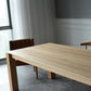 White Oak Solid Wood Top Dining Table Rectangle Table with Wooden Base and 4 Legs Clearhalo ' dining_table' 'Dining Tables & Seating' 'Dining Tables' 'furn' 'furn_dining_table' 'Furniture' 'furniture_dining_table' 'Kitchen & Dining Furniture' 'kitchen&dining_furn' 'kitchen' 'kitchen_dining_table' 3643497
