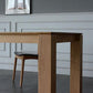 White Oak Solid Wood Top Dining Table Rectangle Table with Wooden Base and 4 Legs Clearhalo ' dining_table' 'Dining Tables & Seating' 'Dining Tables' 'furn' 'furn_dining_table' 'Furniture' 'furniture_dining_table' 'Kitchen & Dining Furniture' 'kitchen&dining_furn' 'kitchen' 'kitchen_dining_table' 3643498