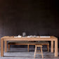 White Oak Solid Wood Top Dining Table Rectangle Table with Wooden Base and 4 Legs Clearhalo ' dining_table' 'Dining Tables & Seating' 'Dining Tables' 'furn' 'furn_dining_table' 'Furniture' 'furniture_dining_table' 'Kitchen & Dining Furniture' 'kitchen&dining_furn' 'kitchen' 'kitchen_dining_table' 3643501