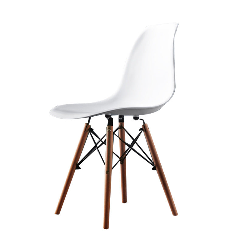 Glam Style Wooden Side Chair Matte Finish Dining Chair for Dinning Room Clearhalo ' kitchen&dining_furn' 'Dining Chairs' 'Dining Tables & Seating' 'dining_chair' 'Furniture' 'furniture_dining_chair' 'Kitchen & Dining Furniture' 'kitchen' 3643541