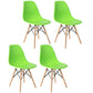 Glam Style Wooden Side Chair Matte Finish Dining Chair for Dinning Room Green Set of 4 Clearhalo ' kitchen&dining_furn' 'Dining Chairs' 'Dining Tables & Seating' 'dining_chair' 'Furniture' 'furniture_dining_chair' 'Kitchen & Dining Furniture' 'kitchen' 3643557