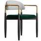 Metal Nordic Dining Arm Chair Home Side Chair Open Back Dining Side Chair Grey Green 1 Piece Clearhalo ' kitchen&dining_furn' 'Dining Chairs' 'Dining Tables & Seating' 'dining_chair' 'furn' 'furn_dining_chair' 'Furniture' 'furniture_dining_chair' 'Kitchen & Dining Furniture' 'kitchen' 3643564
