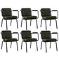 Modern Industrial Style Leather Solid Back Side Chair 31"H Dining Chair for Restaurant Bedroom Army Green 6 Piece Set Clearhalo ' kitchen&dining_furn' 'Dining Chairs' 'Dining Tables & Seating' 'dining_chair' 'furn' 'furn_dining_chair' 'Furniture' 'furniture_dining_chair' 'Kitchen & Dining Furniture' 'kitchen' 3643708