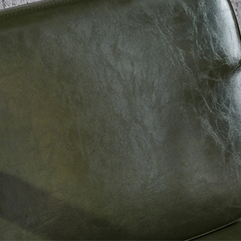 Modern Industrial Style Leather Solid Back Side Chair 31"H Dining Chair for Restaurant Bedroom Clearhalo ' kitchen&dining_furn' 'Dining Chairs' 'Dining Tables & Seating' 'dining_chair' 'furn' 'furn_dining_chair' 'Furniture' 'furniture_dining_chair' 'Kitchen & Dining Furniture' 'kitchen' 3643718