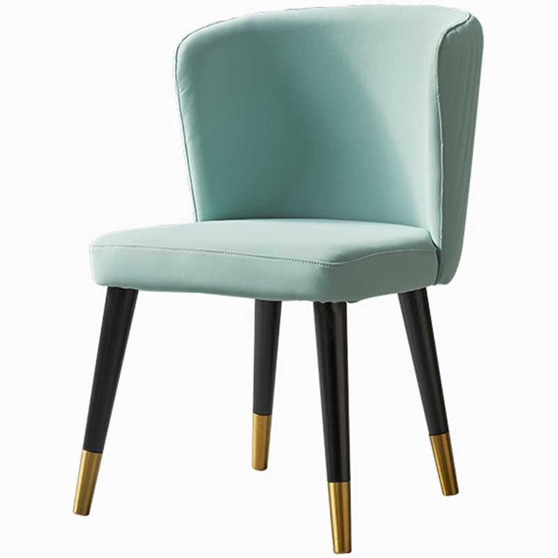 Contemporary Kitchen Fabric Dining Chair Wingback Side Chair for Home Use Clearhalo ' kitchen&dining_furn' 'Dining Chairs' 'Dining Tables & Seating' 'dining_chair' 'furn' 'furn_dining_chair' 'Furniture' 'furniture_dining_chair' 'Kitchen & Dining Furniture' 'kitchen' 3643769