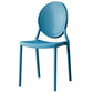 Glam Style Plastic Side Chair Matte Finish Dining Chair for Dinning Room Clearhalo ' kitchen&dining_furn' 'Dining Chairs' 'Dining Tables & Seating' 'dining_chair' 'furn' 'furn_dining_chair' 'Furniture' 'furniture_dining_chair' 'Kitchen & Dining Furniture' 'kitchen' 3643787