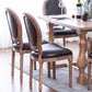 Solid Wood Country Style Dining Room Chair Matte Finish King Louis Back Side Chair Clearhalo ' kitchen&dining_furn' 'Dining Chairs' 'Dining Tables & Seating' 'dining_chair' 'furn' 'furn_dining_chair' 'Furniture' 'furniture_dining_chair' 'Kitchen & Dining Furniture' 'kitchen' 3643812